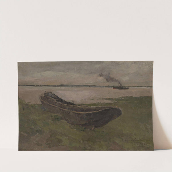 De Schelde in Doel (1894) by Albert Baertsoen