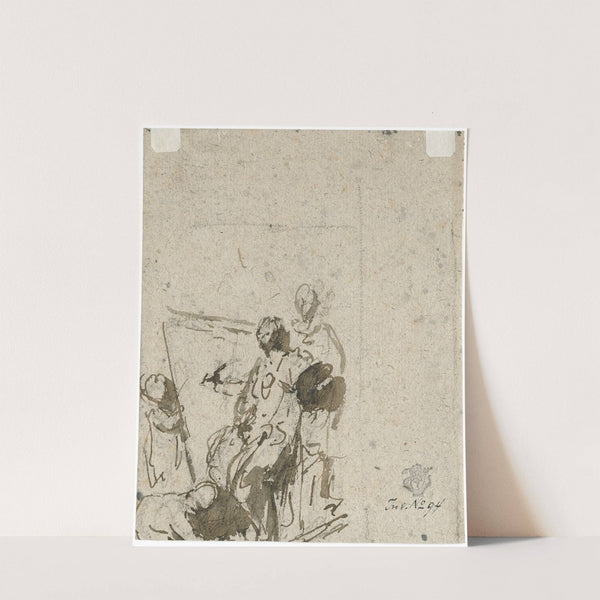 De Schilderkunst by Jacob de Wit