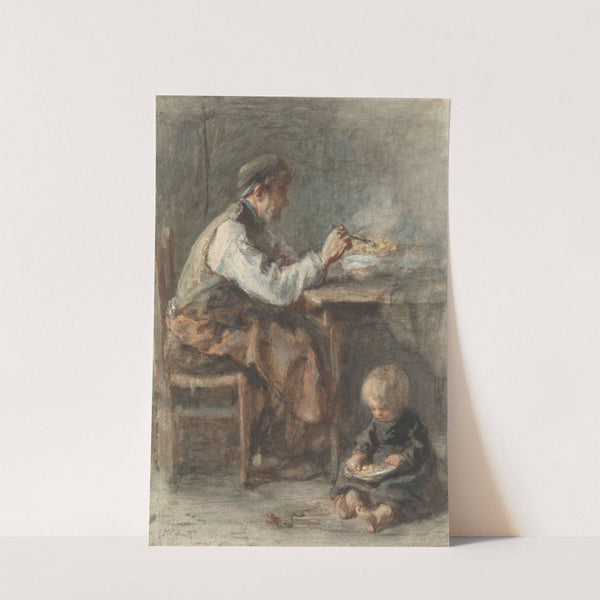 De schoenmaker by Jozef Israëls