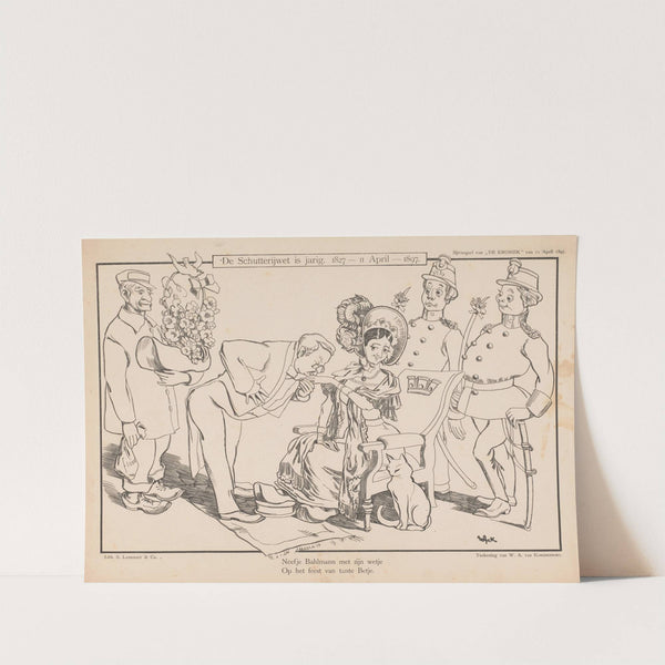 De Schutterijwet is jarig (1897) by Willem van Konijnenburg
