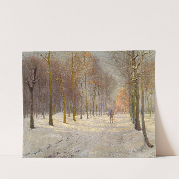 De Sint-Catharinakerk in Wondelgem (Gent) by Georges Léon Ernest Buysse