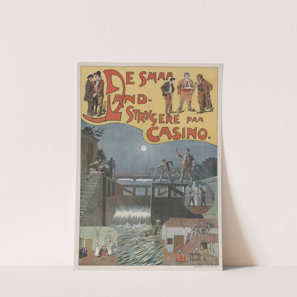 De Smaa land strysere paa Casino (1897) by Carsten Raun