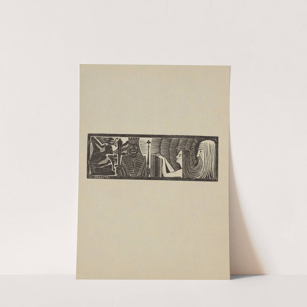 De tocht der Argonauten – Macht, het zichtbaar bewijs van kracht (1925) by Karel de Bazel