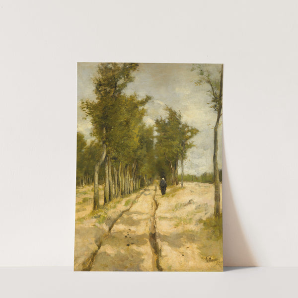 De Torenlaan te Laren (1886) by Anton Mauve