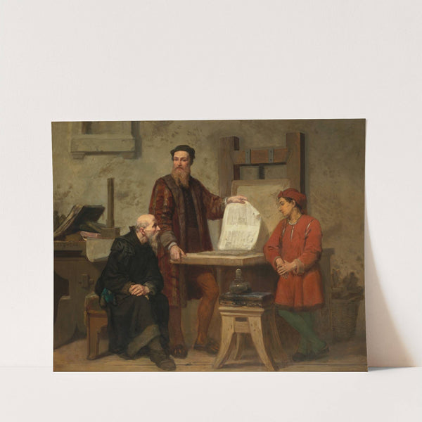 De uitvinding van de boekdrukkunst by Corneille Seghers