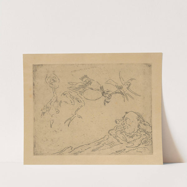 De verschrikkelijke boogschutter by James Ensor