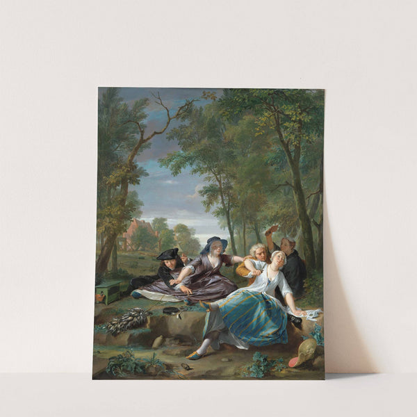 De vogelaars by Nicolaas Verkolje