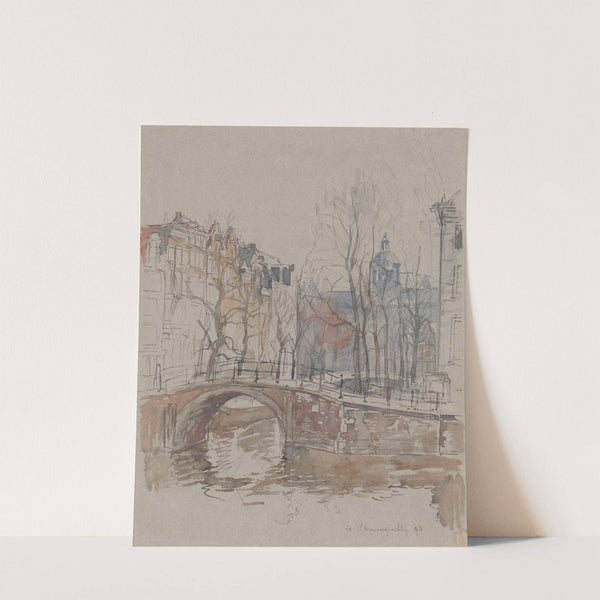 De Warmoesgracht by Jan Hoynck van Papendrecht