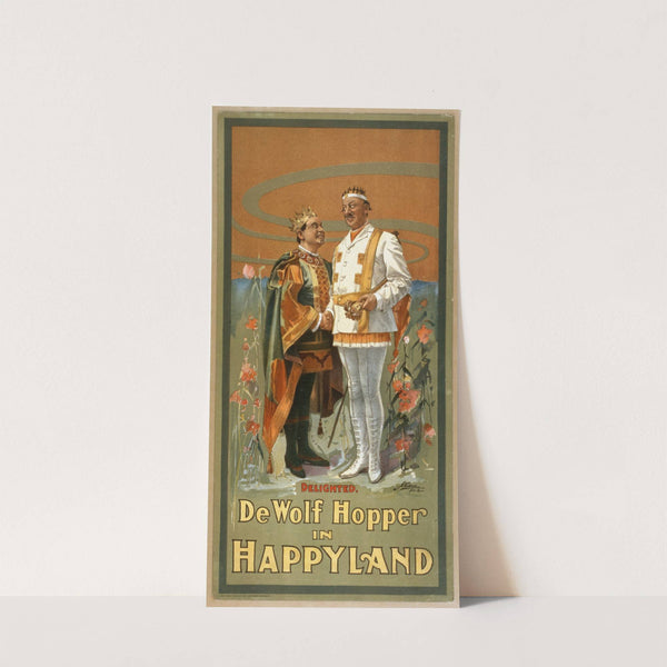 De Wolf Hopper in Happyland (1905) by J.Ottmann Lith. Co.