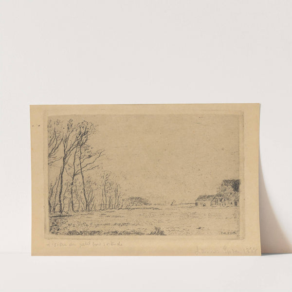 De zoom van het bosje te Oostende by James Ensor