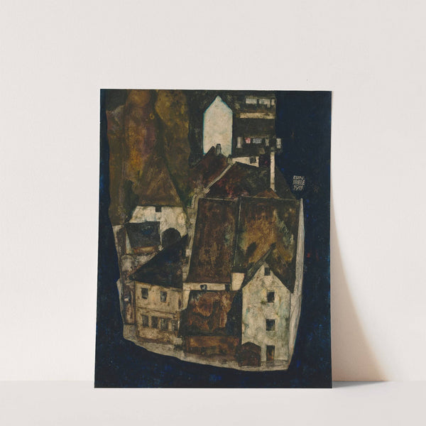 Dead City III (City on the Blue River III) (1911) by Egon Schiele