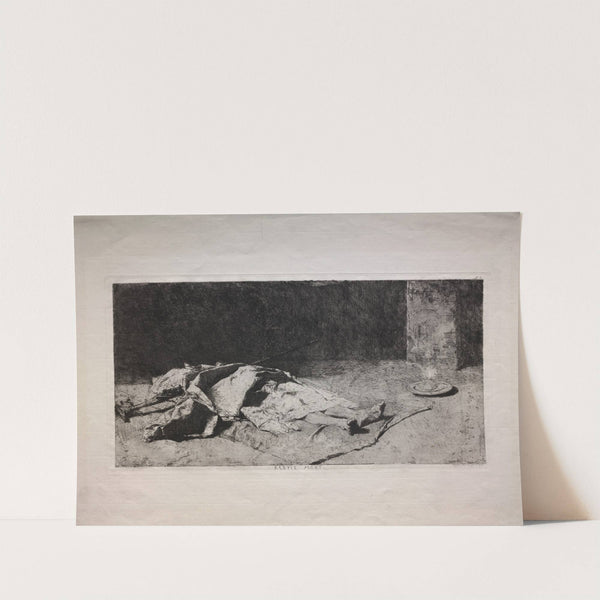 Dead Kabyle (1867) by Mariano Fortuny Marsal