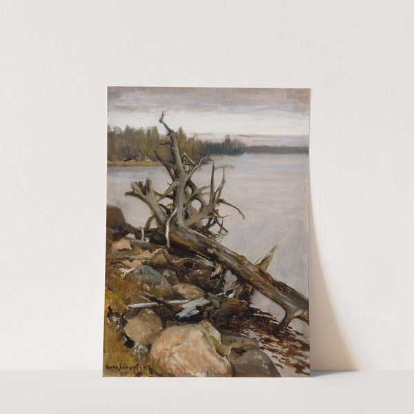 Dead Pine in the Water by Eero Järnefelt