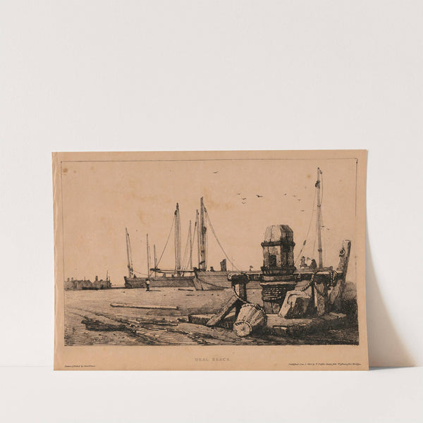 Deal Beach by Samuel Prout