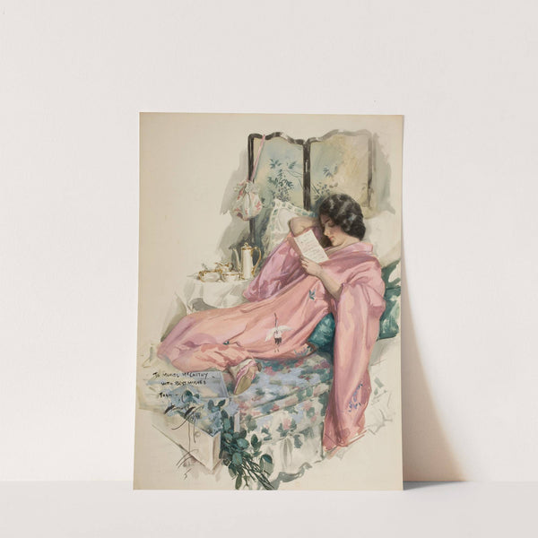 Dear Sweetheart (1914) by Harrison Fisher