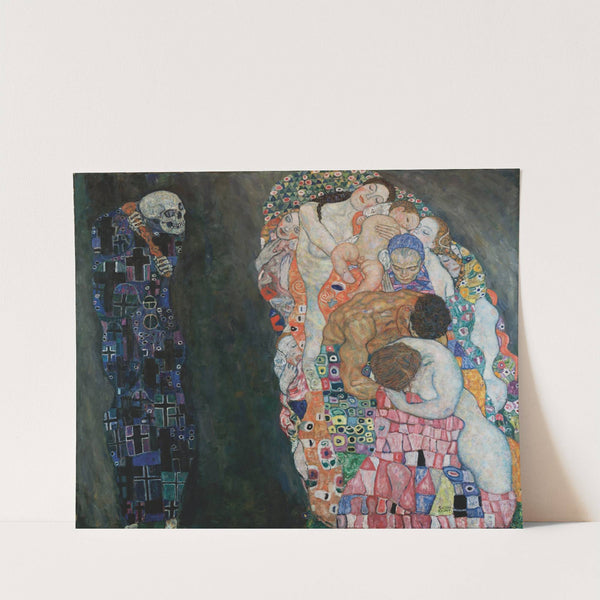 Death and Life by Gustav Klimt