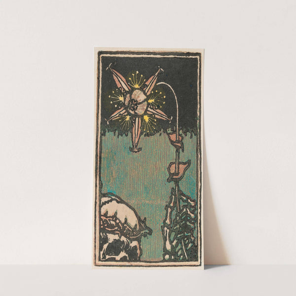 Death and the Flower (1896) by Akseli Gallen-Kallela