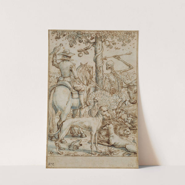 Death and the Huntsman by Hendrik Hondius the Elder