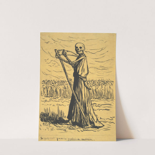 Death as a Reaper (late 19th–early 20th century) by Maximilien Luce