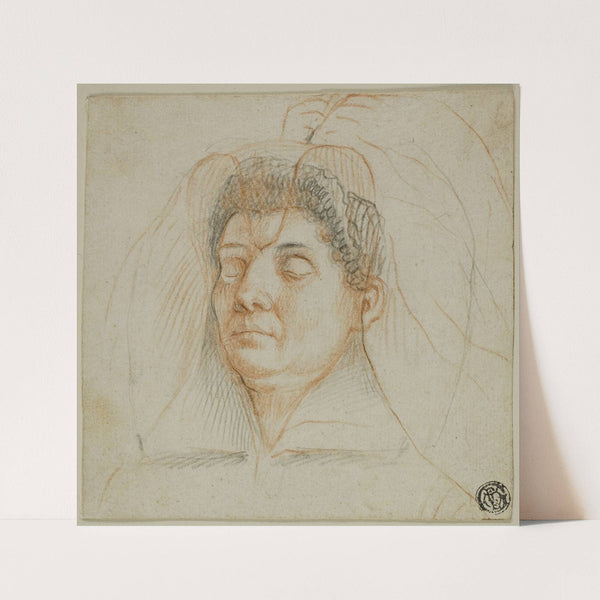 Death Mask of a Woman by Circle of Lavinia Fontana