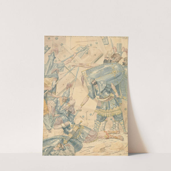 Death of Abimelech at Thebez by Richard Dadd