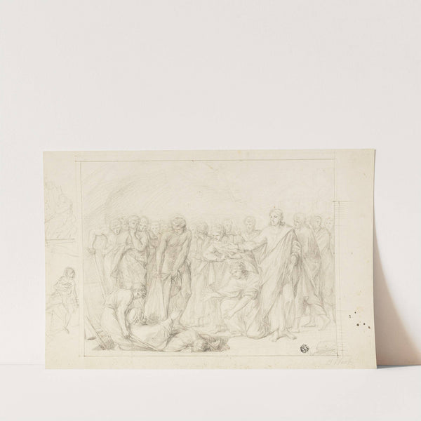 Death of Ananias by Benjamin West