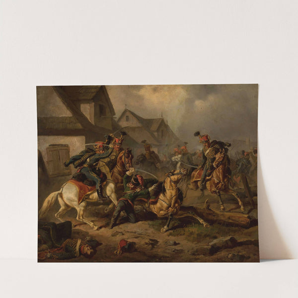 Death of Berek Joselewicz in Kock (1867) by Henryk Pillati