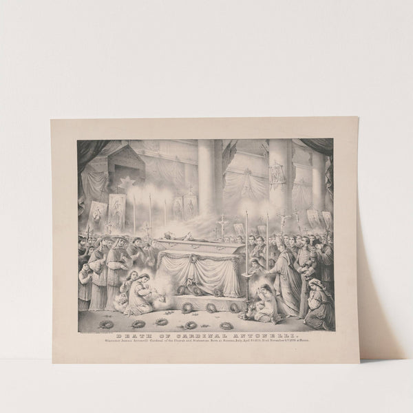 Death of Cardinal Antonelli (1876) by Henry Jerome Schile