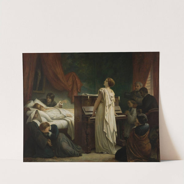 Death of Chopin by Félix-Joseph Barrias