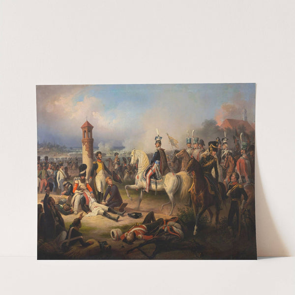 Death of Cyprian Godebski at Raszyn by January Suchodolski