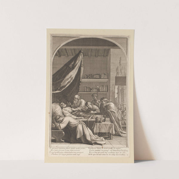 Death of Raymond Diocrès (1623-1676) by François Chauveau