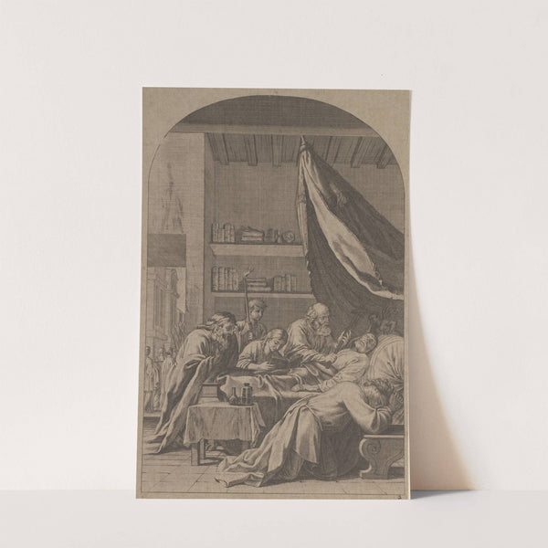 Death of Raymond Diocrès by François Chauveau