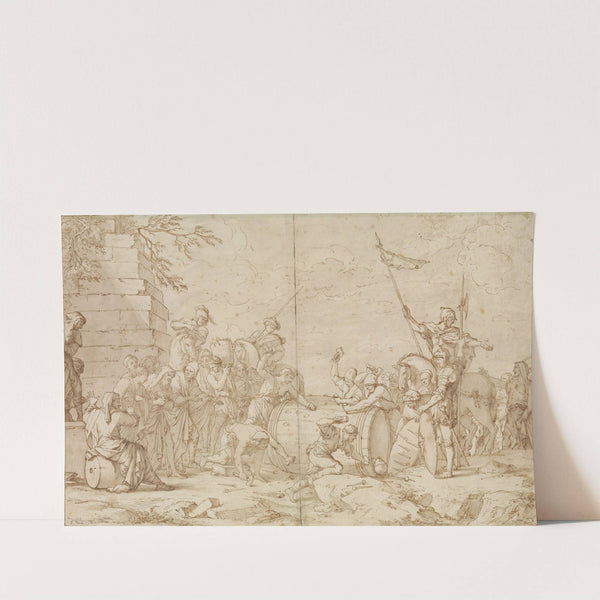 Death of Regulus (1615–73) by Follower of Salvator Rosa