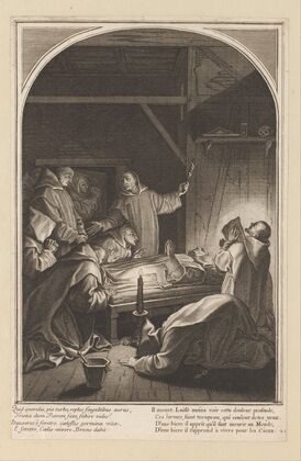 Death of Saint Bruno (1623-1676)