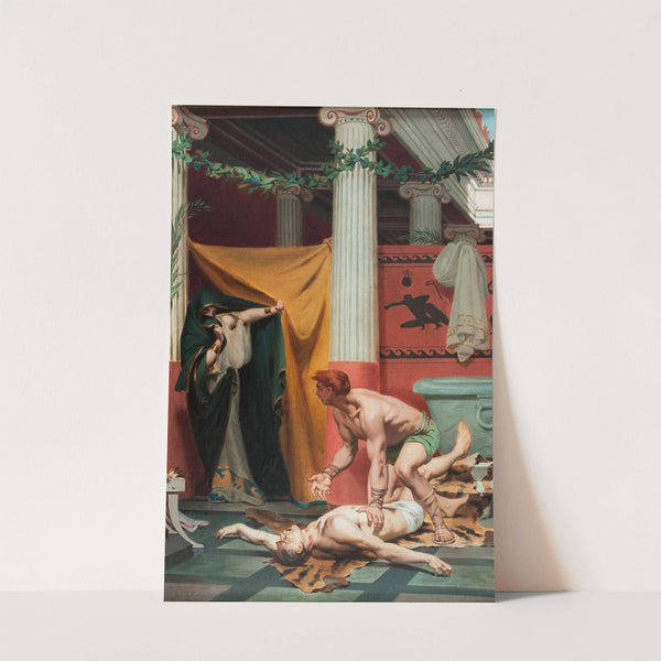 Death Of The Emperor Commodus by Fernand Pelez