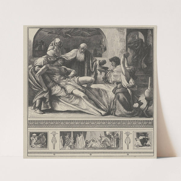 Death of the Firstborn (1865–81) by Frederic Leighton