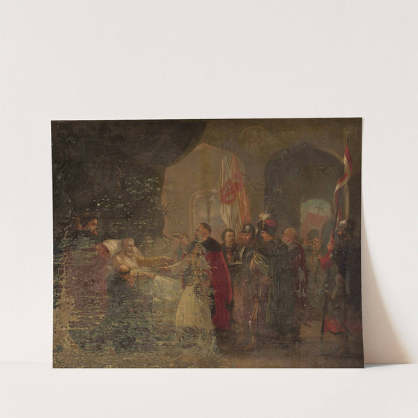 Death of the leader by Władysław Majeranowski