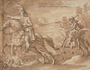 Death on Horseback Chasing a Flying Knight