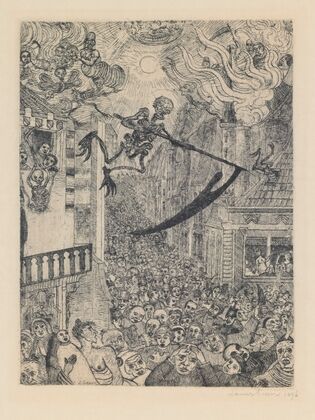 Death Pursuing the Human Herd (1896)