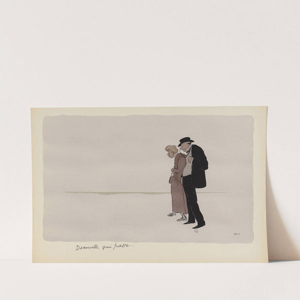 Deauville qui passe (1900-1934) by Georges Goursat (Sem)