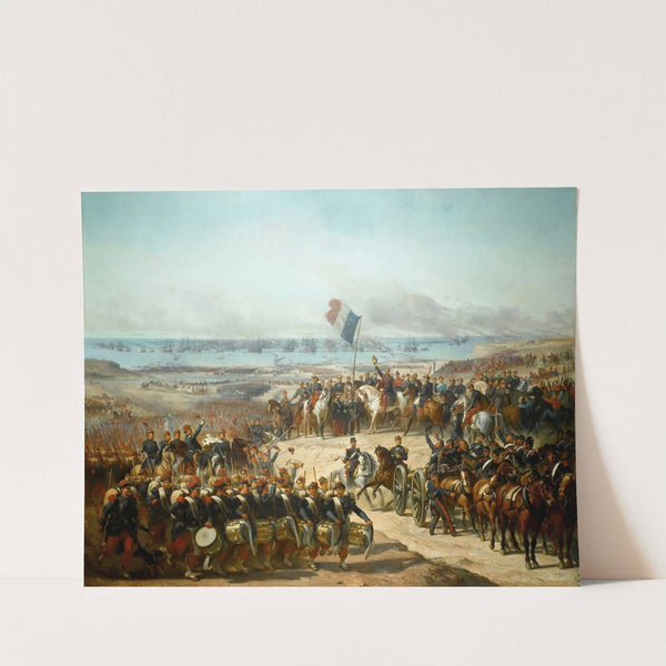 Débarquement de l’armée française à Old-Port (Crimée), 14 septembre 1854 (1859) by Félix-Joseph Barrias