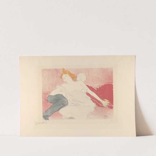 Débauché (1896) by Henri de Toulouse-Lautrec