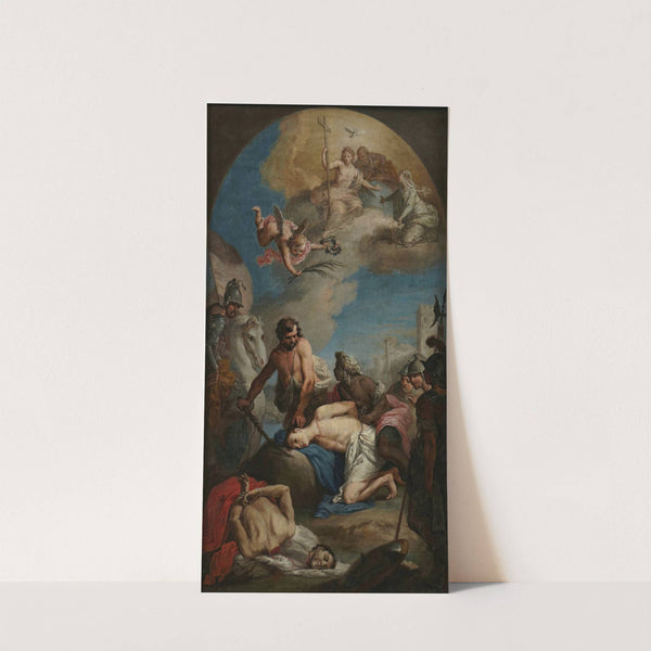 Decapitation of SS. Fermo and Rustico by Agostino Ugolini