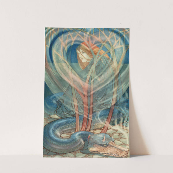 Deceit (Frieze panel decoration) by Patten Wilson