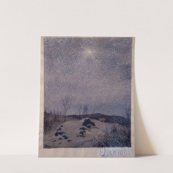 December by Theodor Kittelsen