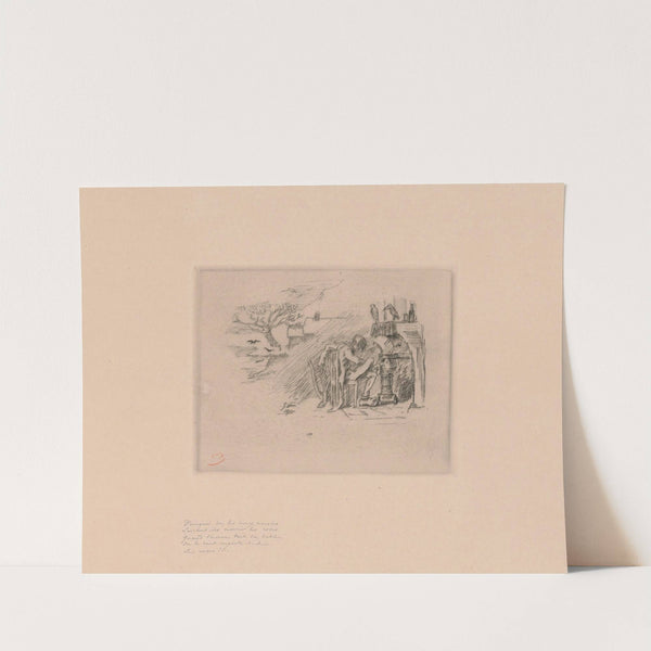 Décembre (1875) by Félicien Rops