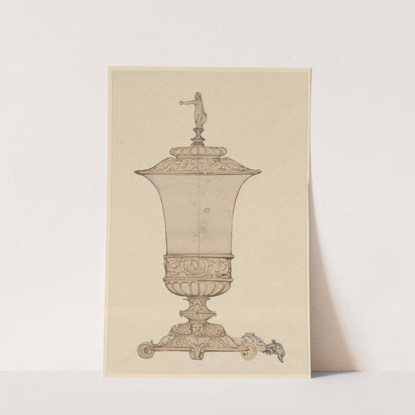 Deckelpokal Mit Allegorischer Frauengestalt by Hans Holbein The Younger