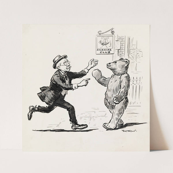 Declare, declare, O Teddy bear (1910) by William Henry Walker