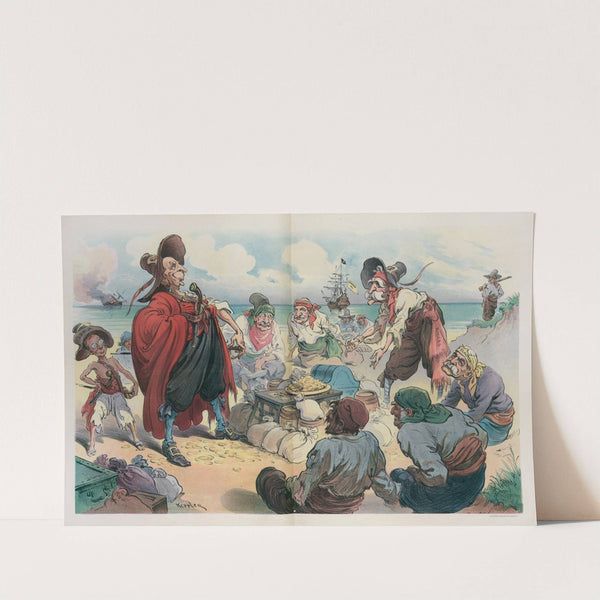 Declaring a dividend (1906) by Udo Keppler