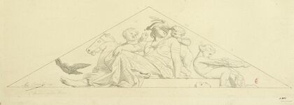 Décor de fronton